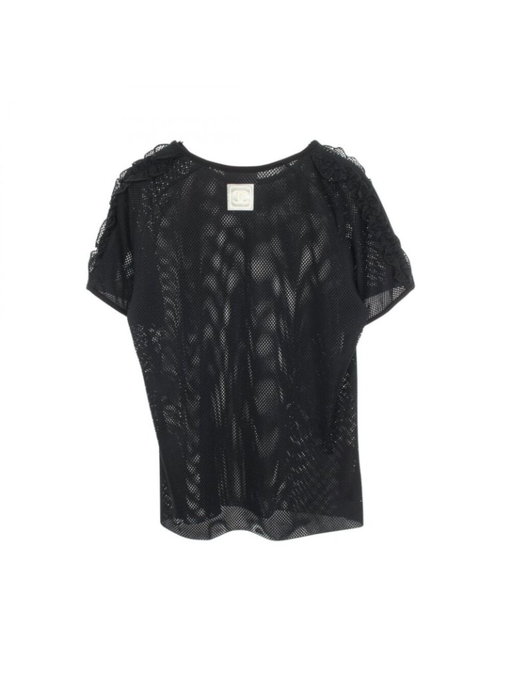 Chanel Mesh Ruffles Top - Picture 2 of 5